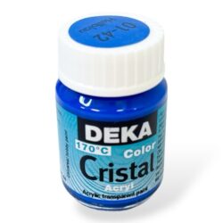 Deka Cristal lasimaali 25ml, 24 Sininen