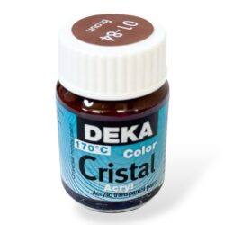 Deka Cristal lasimaali 25ml, 84 Ruskea