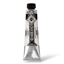 Rembrandt akryyliväri 40ml, 702 Lamp Black