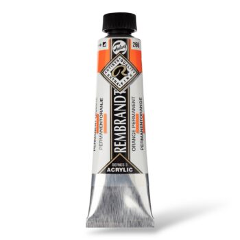 Rembrandt akryyliväri 40ml, 266 Permanent Orange