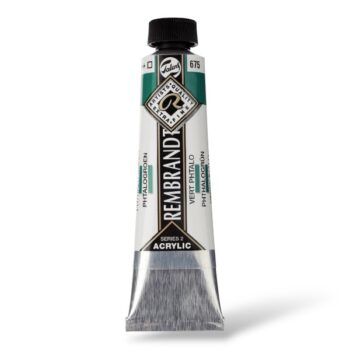 Rembrandt akryyliväri 40ml, 675 Phthalo Green