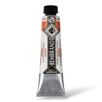 Rembrandt akryyliväri 40ml, 265 Transparent Ox. Yellow