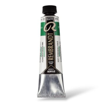 Rembrandt akryyliväri 40ml, 619 Permanentti Green D
