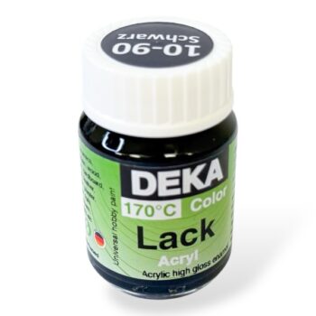 Deka Lack akryylimaali 25ml, 90 Musta