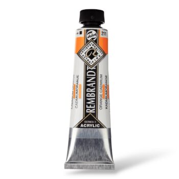 Rembrandt akryyliväri 40ml, 211 Cadmium Orange