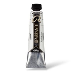 Rembrandt akryyliväri 40ml, 105 Titanium white