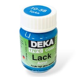 Deka Lack akryylimaali 25ml, 58 Turkoosi