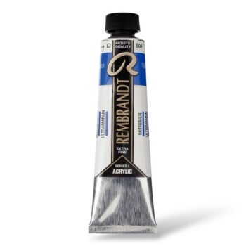 Rembrandt akryyliväri 40ml, 504 Ultramarine