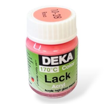 Deka Lack akryylimaali 25ml, 28 Roosa