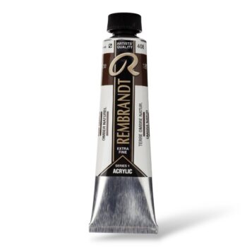 Rembrandt akryyliväri 40ml, 408 Raw Umber