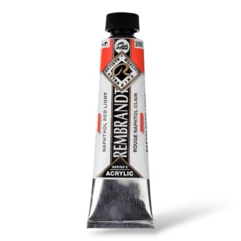 Rembrandt akryyliväri 40ml, 398 Naphthol Red L