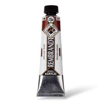 Rembrandt akryyliväri 40ml, 347 Indiana Red