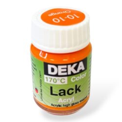 Deka Lack akryylimaali 25ml, 10 Oranssi