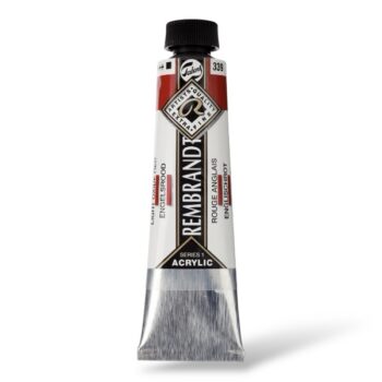 Rembrandt akryyliväri 40ml, 339 Light Oxide Red