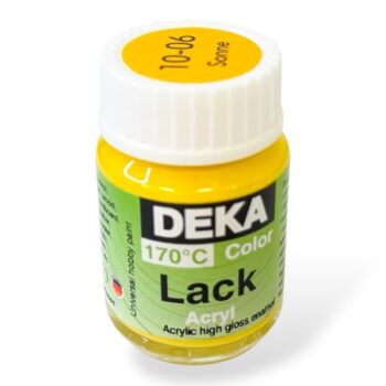 Deka Lack akryylimaali 25ml, 06 Aurinko