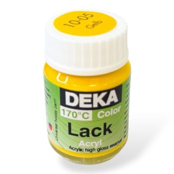 Deka Lack akryylimaali 25ml, 05 Keltainen