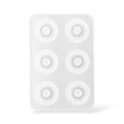 Silikonimuotti, 12mm helmi isolla reiällä