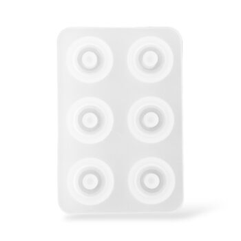 Silikonimuotti, 12mm helmi isolla reiällä