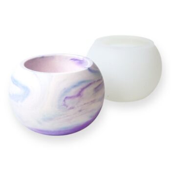 Silikonimuotti, Iso pyöreä tuikku