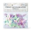 Pienet satiinirusetit tarralla, 3639 Pastelli
