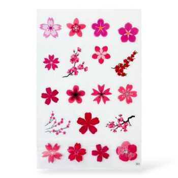 Resiinitarrat, pinkit kukat