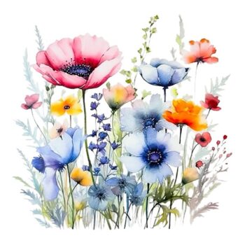 Silityskuva, Niityn kukat