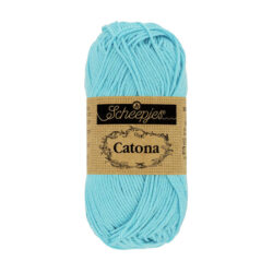 Scheepjes Catona puuvillalanka 50g, 397 vaaleansininen