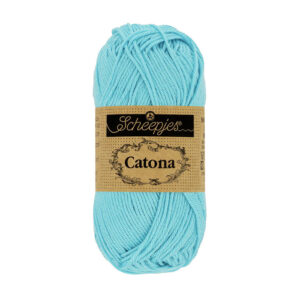 Scheepjes Catona puuvillalanka 50g, 397 vaaleansininen
