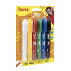 Jovi Kasvovärikynä Twist 6 väriä