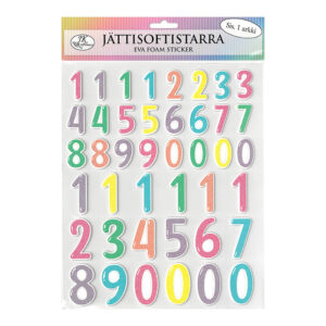 Jättisoftistarra, 5142 Numerot pastelli