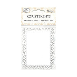 Koristekehys, 2901 Suorakulmio valkoinen