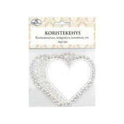 Koristekehys, 2904 Sydän valkoinen