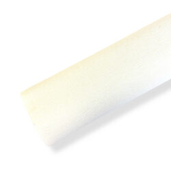 Floristin kreppipaperi 50x250cm, Valkoinen