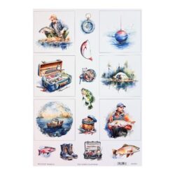 Kuva-arkki A4, CLA412 Kalastus