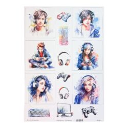 Kuva-arkki A4, CLA410 Nuoriso