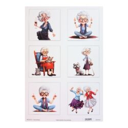 Kuva-arkki A4, CLA411 Mummelit