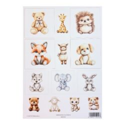 Kuva-arkki A4, CLA426 Pehmolelut