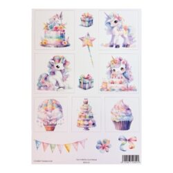 Kuva-arkki A4, CLA424 Yksisarvinen