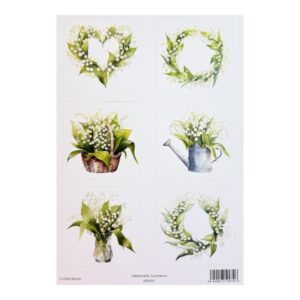 Kuva-arkki A4, CLA415 Kielot