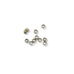 Kiristyshelmi 3mm, hopeanvärinen 50kpl
