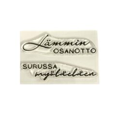 Tekstileimasinsetti, Osanotto