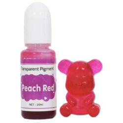 UV hartsi väripigmentti, Peach Red