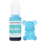 UV hartsi väripigmentti, Sky Blue