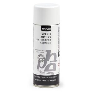 Pebeo UV-Spray lakka 200ml, Satiini