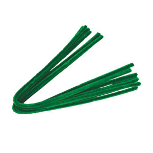 Askartelupunos 8mm 50cm, vihreä 10 kpl