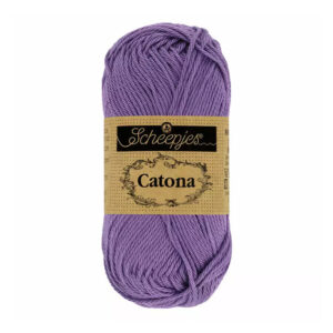 Scheepjes Catona puuvillalanka 50g, 113 Violetti