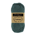 Scheepjes Catona puuvillalanka 50g, 244 Tummanvihreä