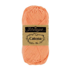 Scheepjes Catona puuvillalanka 50g, 524 Aprikoosi