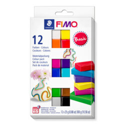 Fimo Soft massalajitelma 12x 25g, Basic
