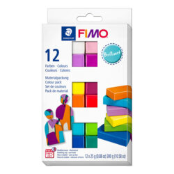 Fimo Soft massalajitelma 12x 25g, Brilliant